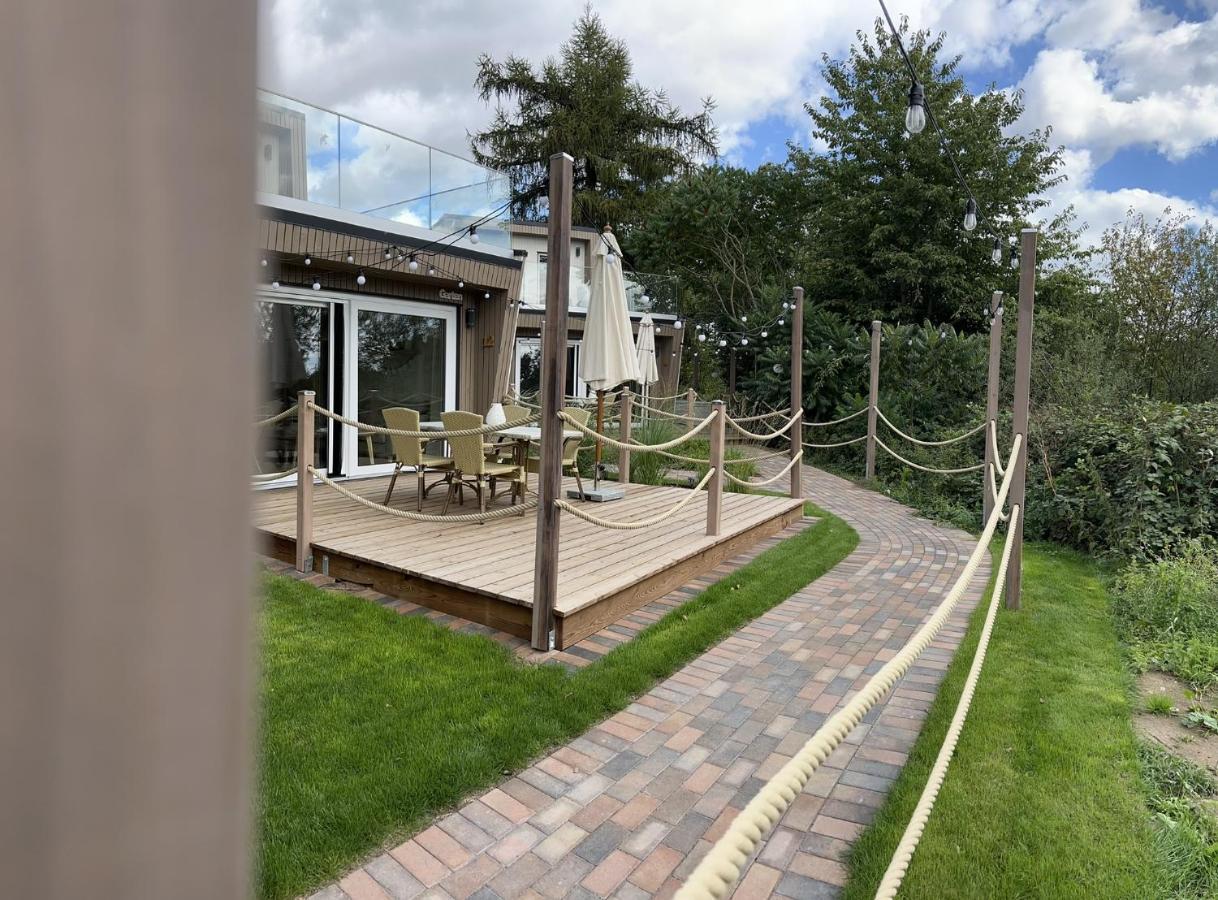Lieblingsplatz Parey - Ferienhaus Am See Exteriör bild
